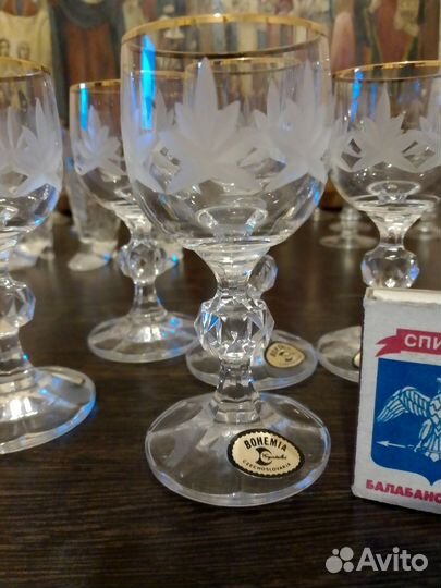 Рюмки Богемия