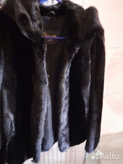 Шуба норковая с капюшоном 46 48 размер
