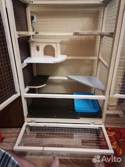 Клетка-Витрина для шиншиллы