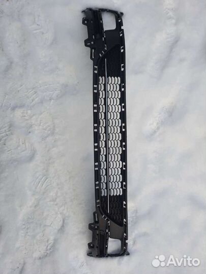 Решетка в бампер киа рио 3 ресталинг