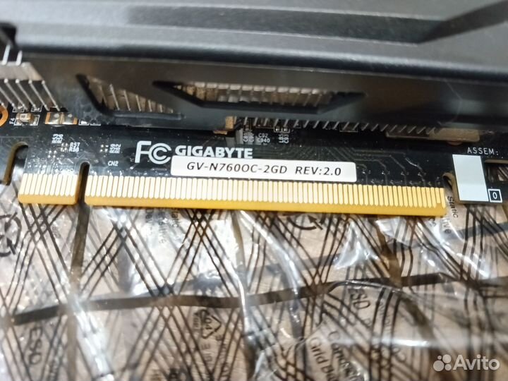 GeForce GTX 760 - 2 Gb DDR 5, Gigabyte