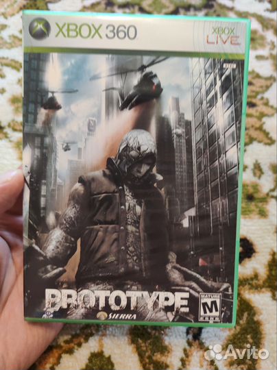 Prototype xbox 360 1 диск