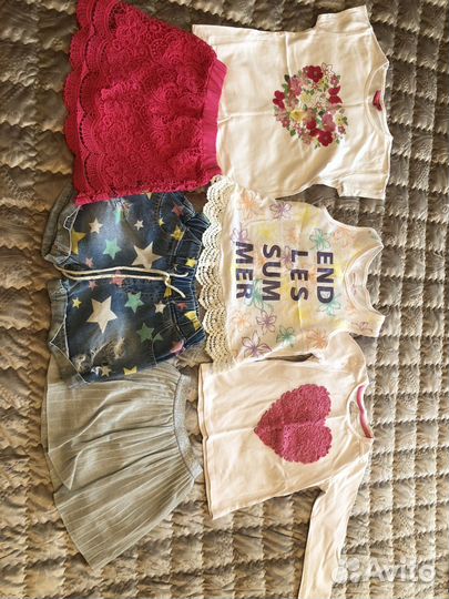 Юбки, шорты, футболки
