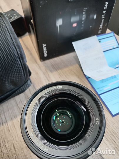 Объектив sony FE 24mm F1.4GM