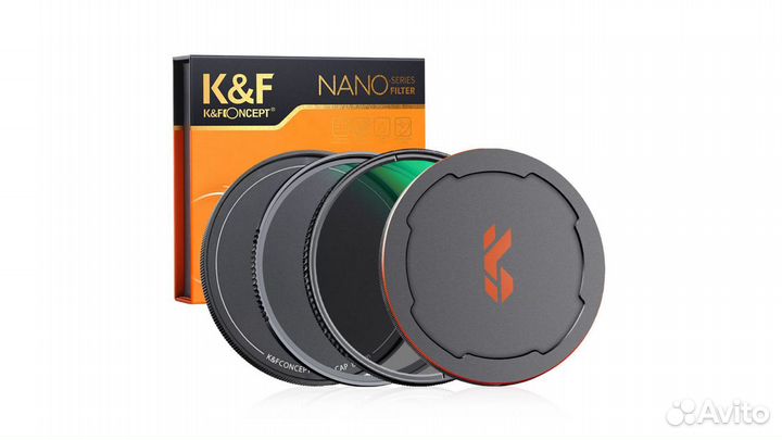 Светофильтры K and F Concept Nano-X MC-UV+CPL 58mm