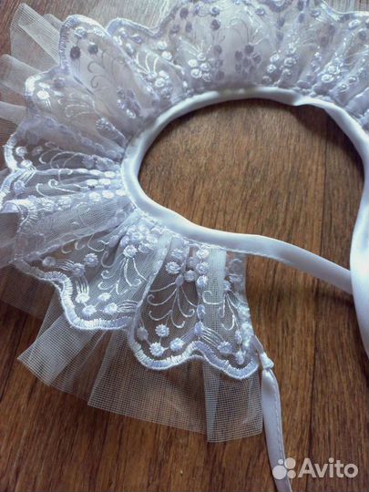 Жабо воротник новый