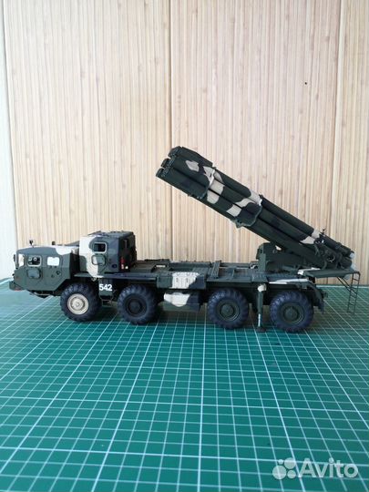 Сборная модель военной техники рсзо 