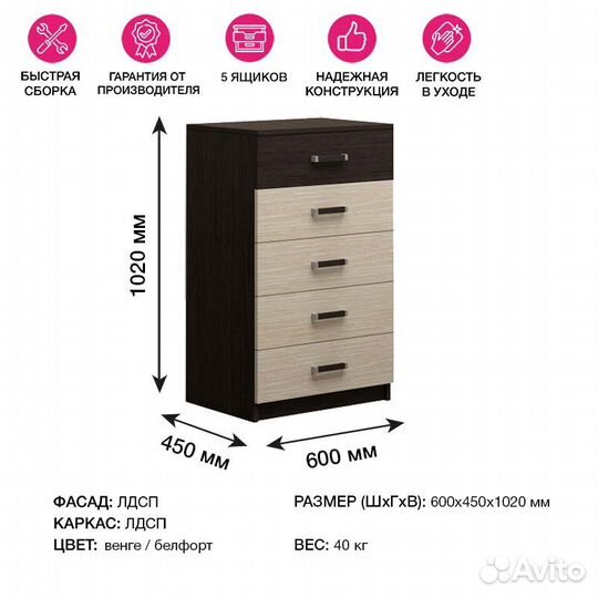 Комод Премьер-2