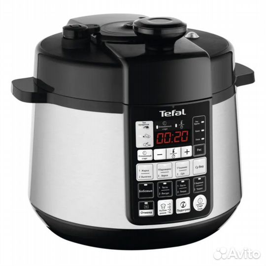 Мультиварка-скороварка tefal CY621D32