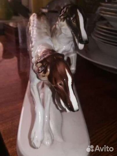 Борзые, фарфор, ГДР