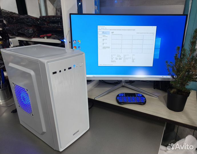 Мощный 8-ядерный пк для работы l 16Gb озу l SSD+HD
