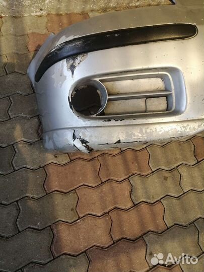 Бампер nissan almera тин