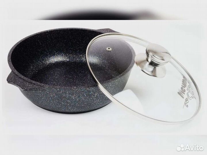 Сковорода-Жаровня 6л 32см Гранит star
