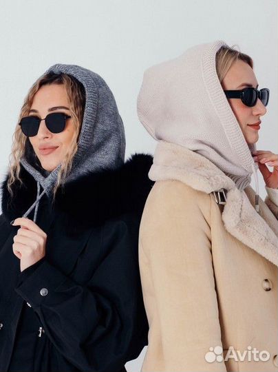 Капор зимний женский