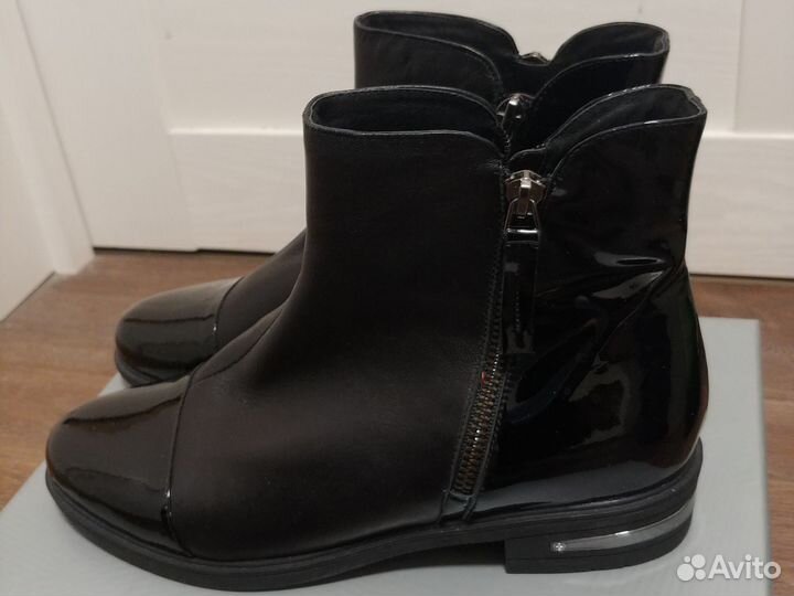 Полусапоги женские. berloni демисезонные 39