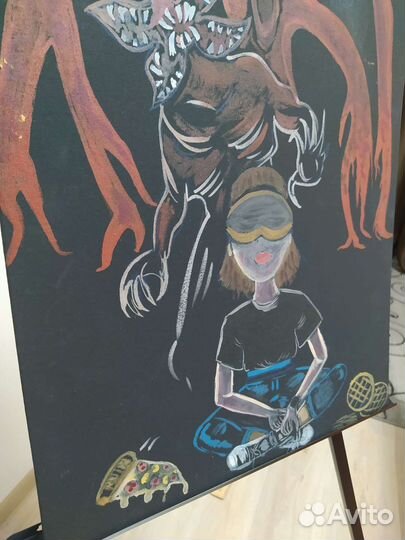 Картина фан-арт Очень Странные Дела