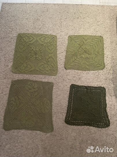 Салфетки ручной работы квадратные