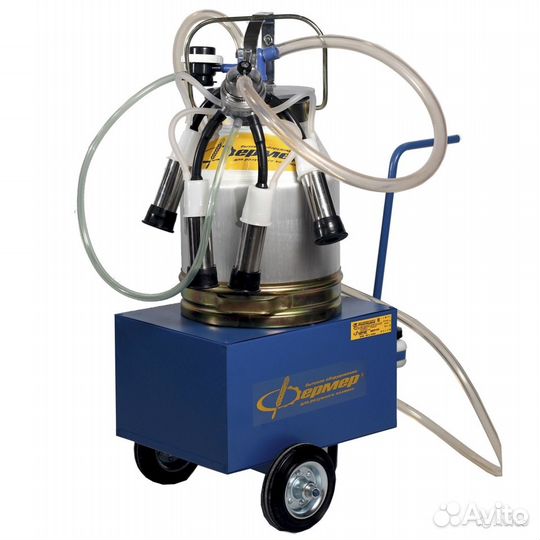 Доильный аппарат «Фермер» аду-01(разб.,резина)