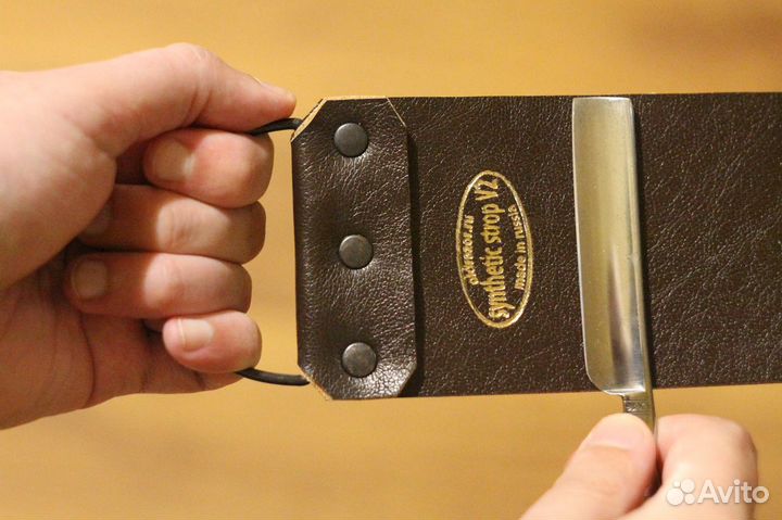 Ремень для правки опасных бритв синтетический V2