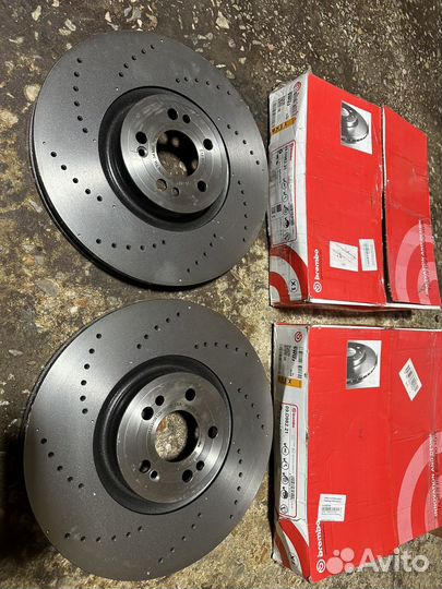 Диски тормозные brembo GLE 167 18