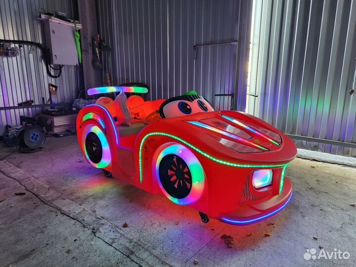 Аттракцион,Светящиеся машинки,электромобиль,прокат