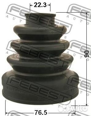 Пыльник шрус внутренний комплект 76.5x90x22.3