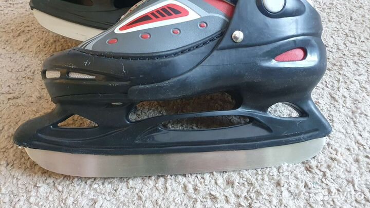 Коньки детские раздвижные 34-37