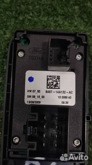 Блок управления стеклоподъемниками Ford Fiesta (C