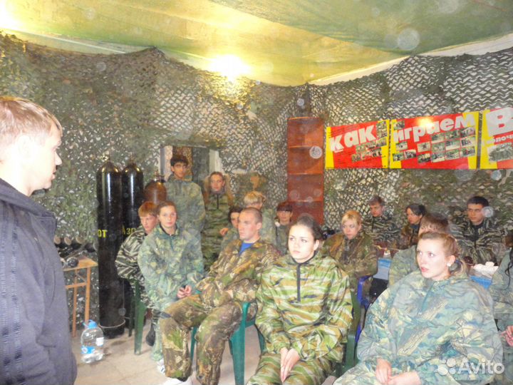 Пейнтбол Выездные игры на вашей площадке