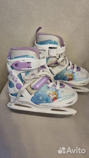 Коньки раздвижные Nordway 26 31 Холодное сердце