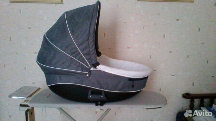 Коляска tutis zippy pia серый лен