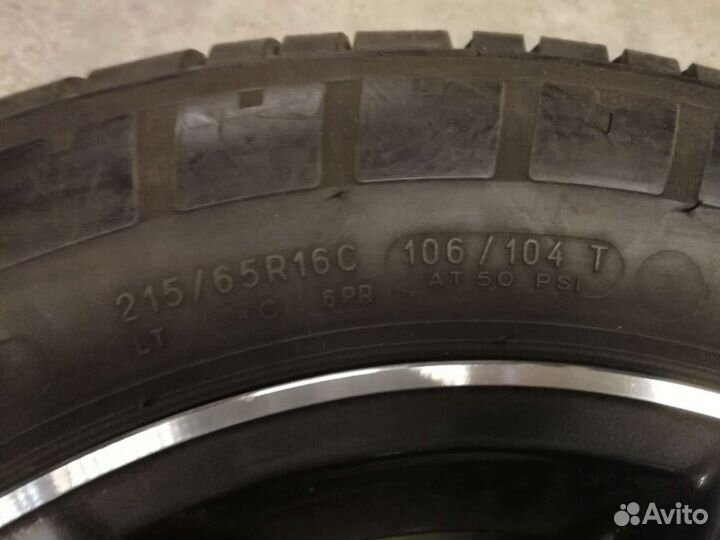 Колеса летние Michelin 215/65/16С Peugeot/Citroen