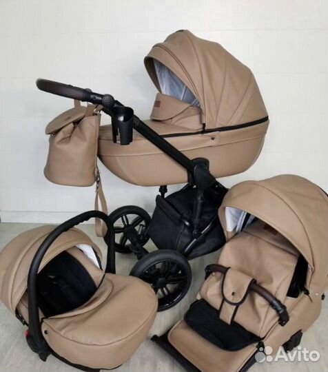 Коляска verdi mokka (3 в1)