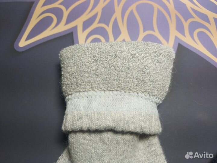 Мужские носки из собачьей шерсти