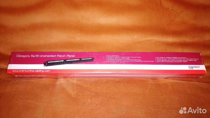 Патч-панель на 24 порта