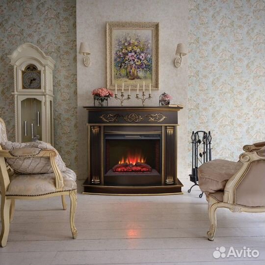 Камин Milano 25/25,5 DN с очагом Firefield 25