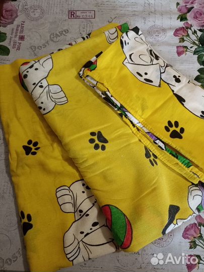 Комплект постельного белья в детскую кроватку