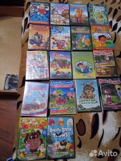 Мультфильмы разные 65 дисков