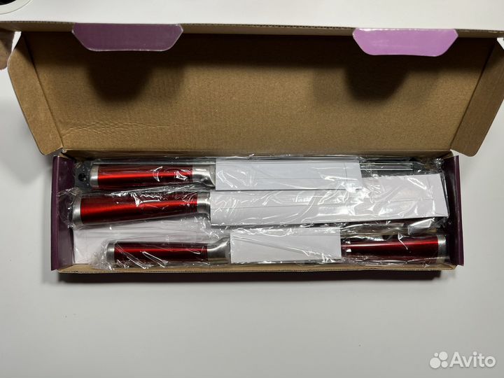 Набор кухонных ножей с магнитным держателем