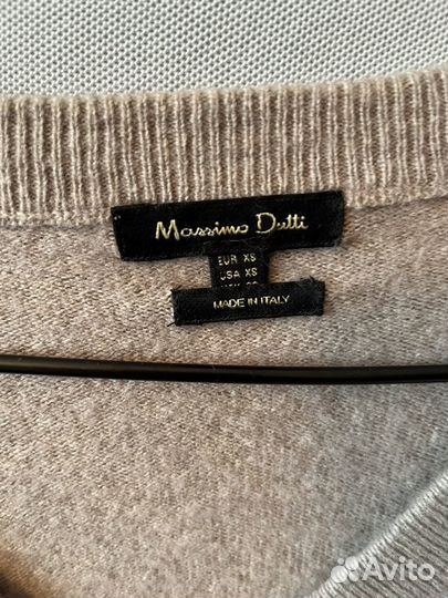 Пуловер шерстяной massimo dutti