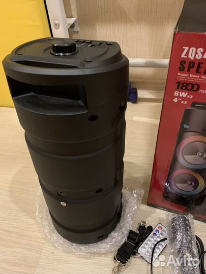 Колонка блютуз с микрофоном