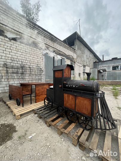 Мангальный комплекс Мангал паровоз 3в1