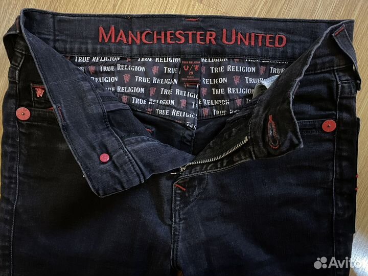 Джинсы True religion Manchester United