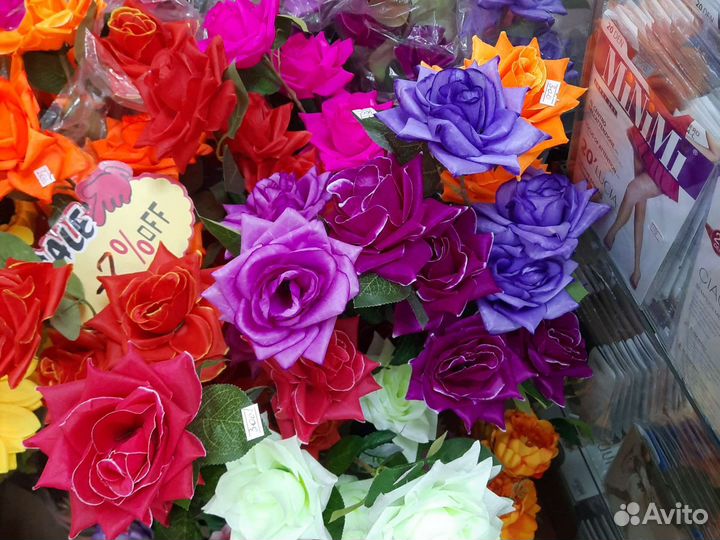 Искусственные цветы букеты