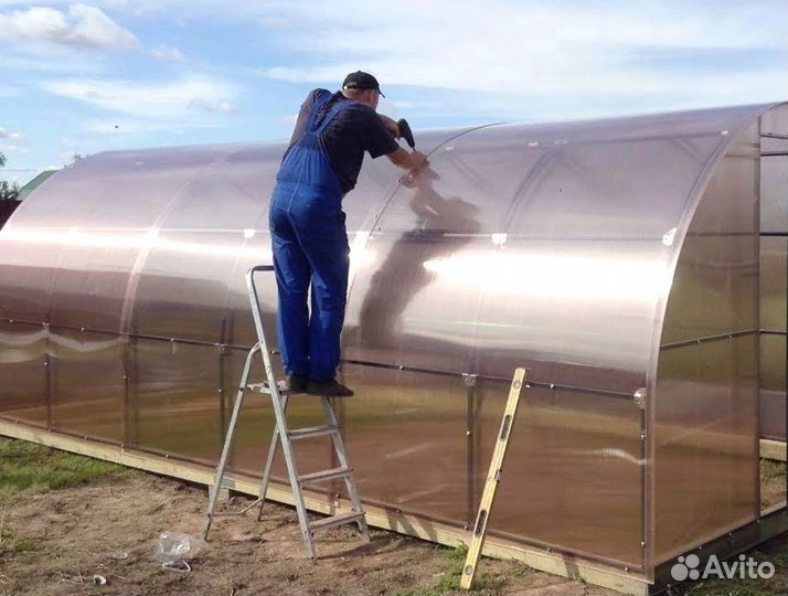 Теплица из поликарбоната