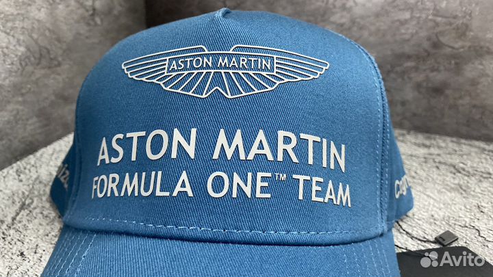 Бейсболка Aston martin Cognizant синяя