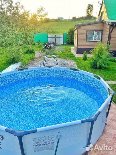 Бассейн каркасный новый доставка