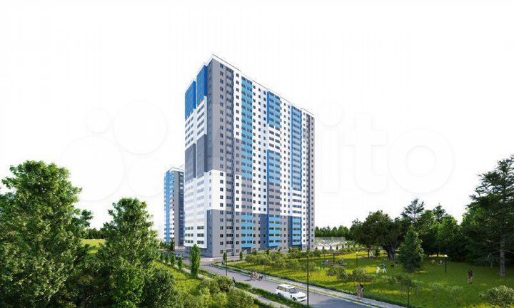 Квартира-студия, 24,7 м², 23/25 эт.