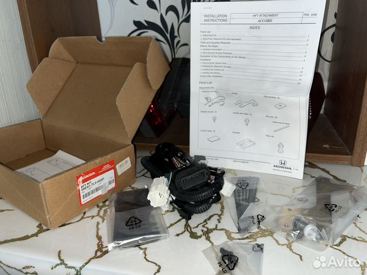 Монтажный комплект Bluetooth Honda Accord 8