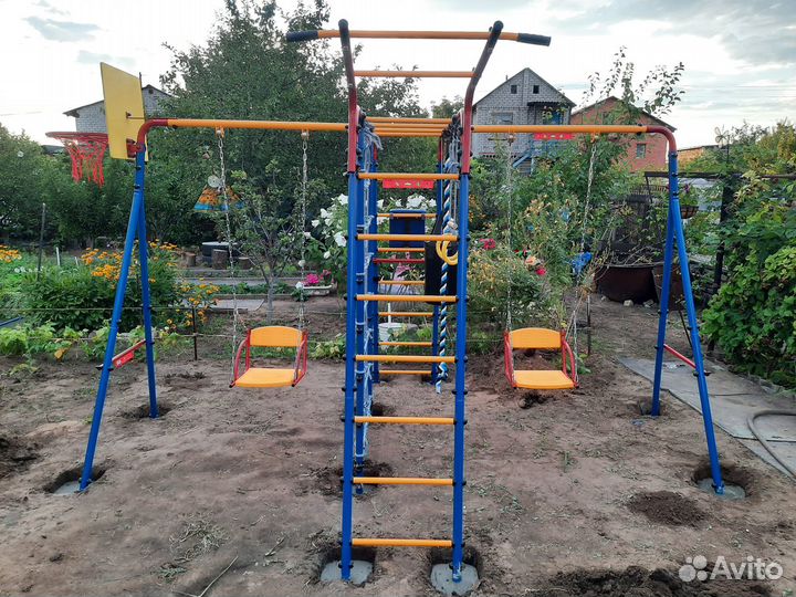 Детский спорткомплекс для улицы Юный Атлет MaxRus